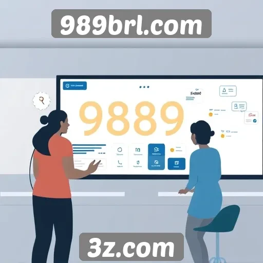 Experiência do usuário no site 989brl.com